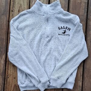 Salem Massachusetts 1/4 Zip Sweater